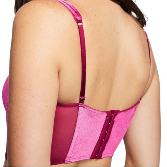 Victoria’s Secret DREAM ANGELS Unlined Lace-Up Corset Top - Picture 4 of 5